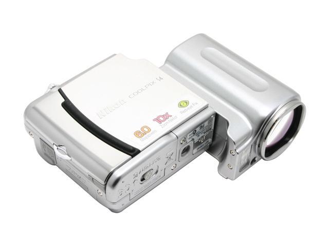 Nikon Coolpix S4 - Appareil Photo Compact - Zoom Optique 10x - Flash Intégré - Argenté - Occasion