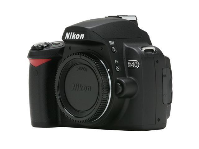 Nikon D40x Black 10.2 MP Digital SLR Camera  Body Only  Newegg.com