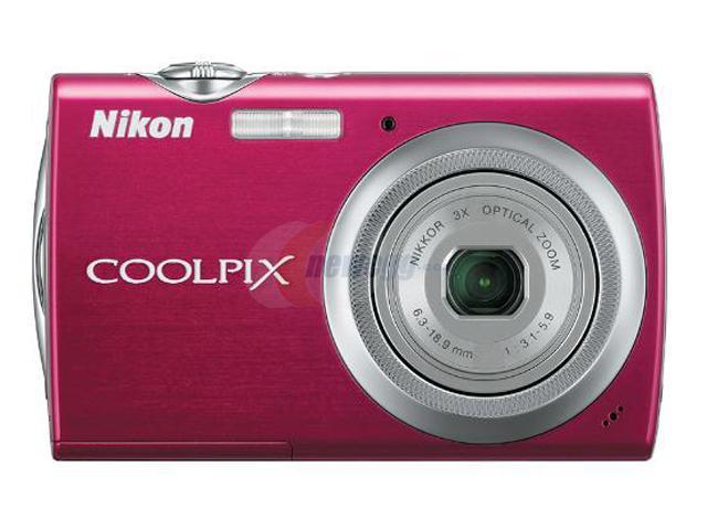 Nikon COOLPIX S230 Gloss Red 10.0 MP Digital Camera - Newegg.com