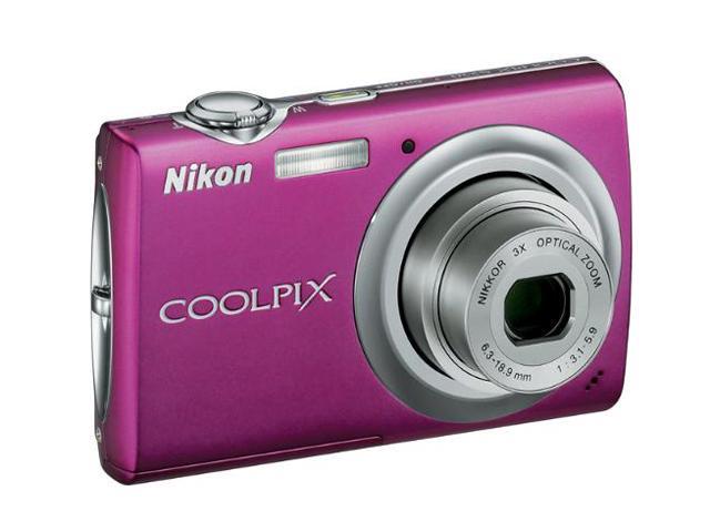 Nikon COOLPIX S220 Magenta 10.0 MP Digital Camera - Newegg.ca