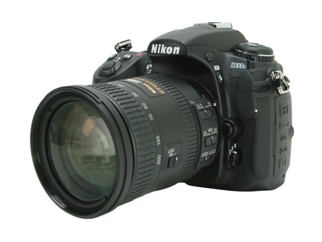 Nikon D300s Black Dx Format Digital Slr Camera W  Af-s Nikkor 18-200mm 