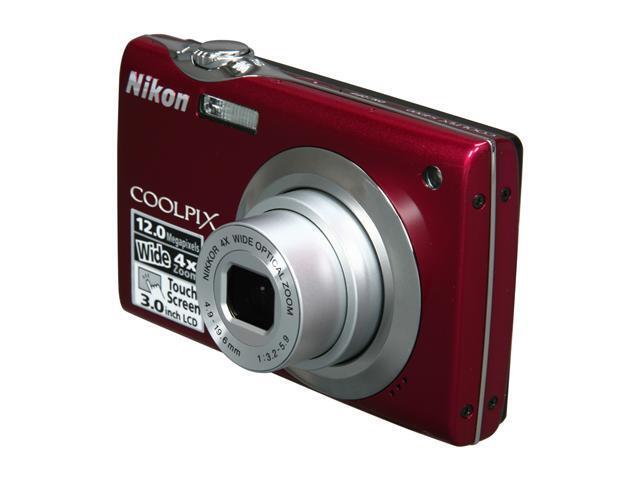 Nikon Coolpix S4000 Compact - 12MP, Zoom 4x, Vidéo HD 720p, écran 3" - Gris (occasion)