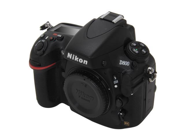 Nikon D800 (25480) Black 36.3 MP Digital SLR Camera - Body Only