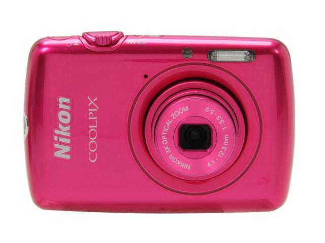 Nikon COOLPIX S01 Pink 10.1 MP Digital Camera - Newegg.com