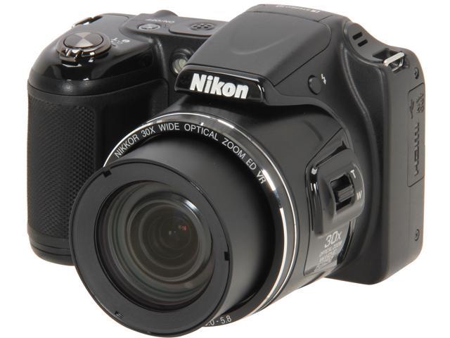 Nikon COOLPIX L820 Black 16 MP Digital Camera - Newegg.com