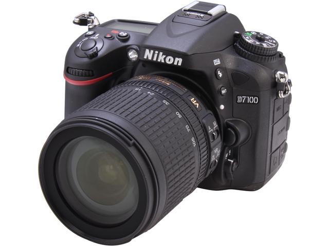 Nikon D7100 1515 Black 24.1 MP Digital SLR Camera with 18-105mm VR Lens