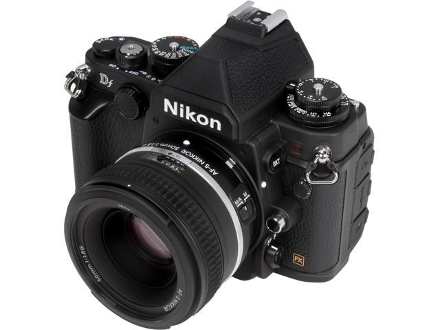 Nikon Df 1527 Black 16.2 MP Digital SLR Camera with 50mm f/1.8 Lens