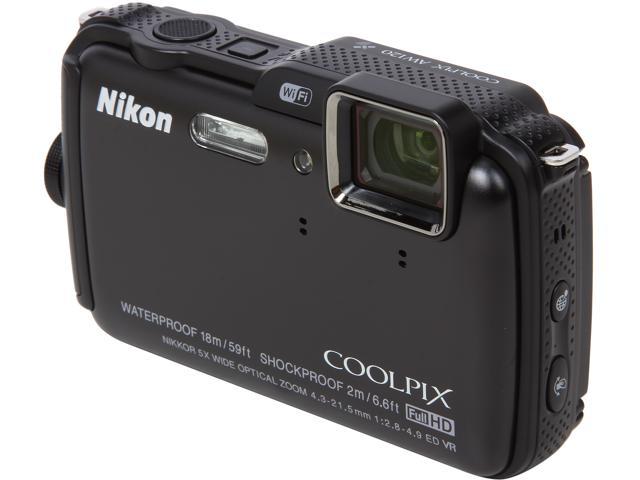 Nikon COOLPIX AW120 26465 Black 16 MP 3.0