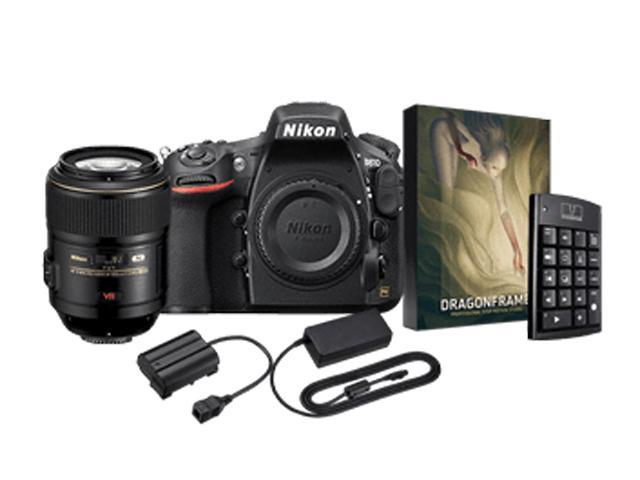 Nikon D810 13457 Black 36.3MP Digital SLR Camera with 105mm F/2.8G lens