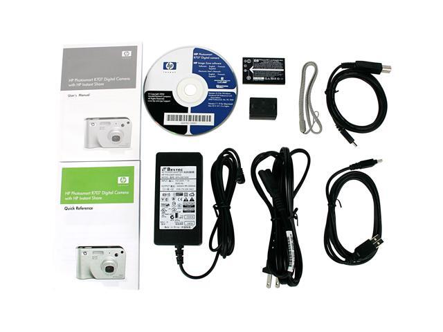 HP R707 Silver 5.1MP Digital Camera - Newegg.com