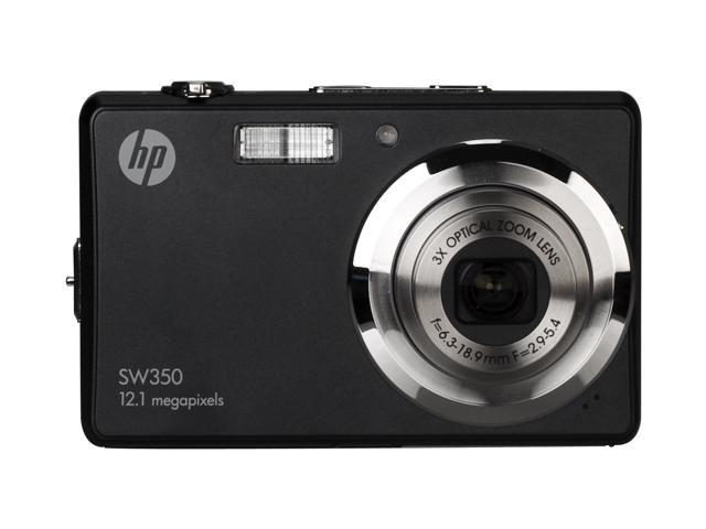 HP SW350A Black 12.1 MP 2.7" LCD 3X Optical Zoom Li-ion battery Digital Camera