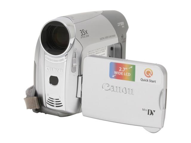 Canon ZR830 1/6" CCD 2.7" 112K wide-screen LCD 35X Optical Zoom MiniDV Camcorder
