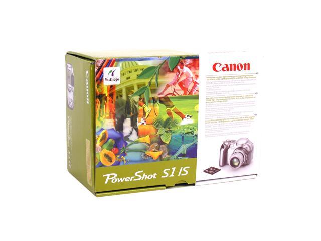 Canon PowerShot S1 IS Silver 3.2MP Digital Camera - Newegg.com