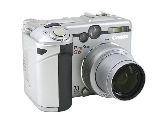 Canon PowerShot G6 2-Tone 7.1MP 4X Optical Zoom Digital Camera