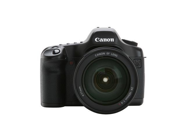 Canon EOS 5D Black Digital SLR Camera w/ EF 24-105mm f/4L IS USM Lens ...