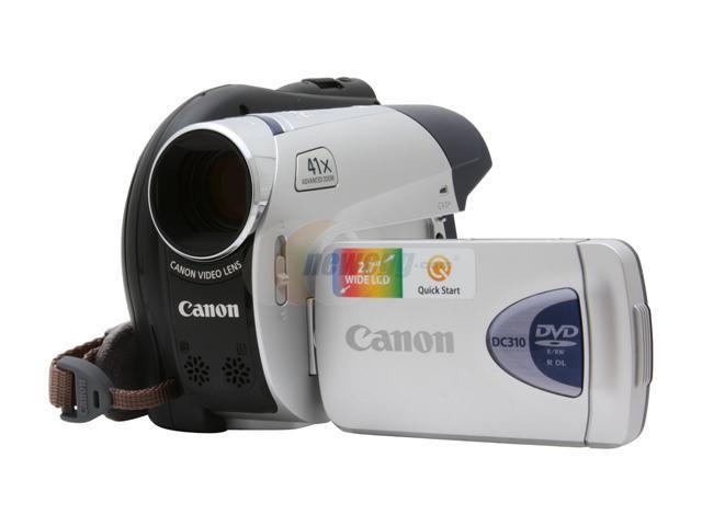 canon dc310 dvd camcorder