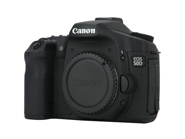 Canon EOS 50D Black 15.1 MP Digital SLR Camera - Body Only