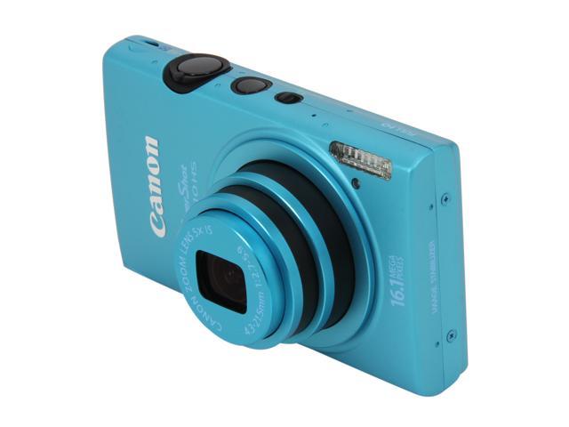 Canon ELPH 110 HS Blue 16.1 MP 5X Optical Zoom 24mm Wide Angle Digital Camera HDTV Output