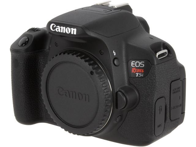 Canon EOS Rebel T5i 8595B001 Black 18.0 MP Digital SLR Camera - Body Only
