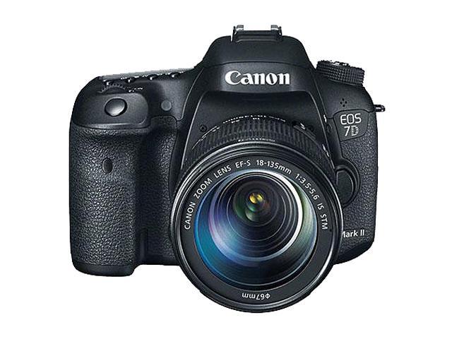 Canon EOS 7D Mark II 9128B016 Black Digital SLR Camera with 18 