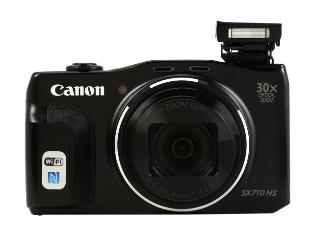 Canon PowerShot SX710 HS Black 20.3 MP 25mm Wide Angle High-End