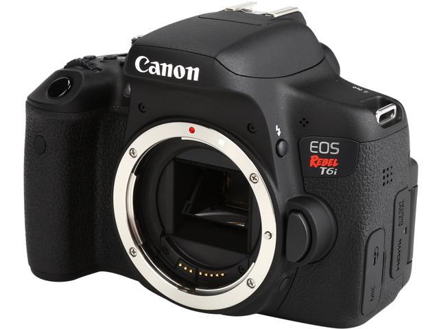 Canon EOS Rebel T6i 0591C001 Black 24.20 MP Digital SLR Camera Body