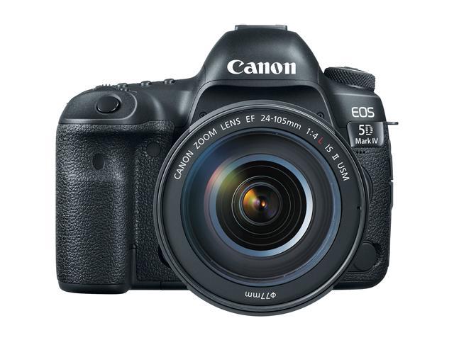Canon EOS 5D Mark IV EF 24-105mm f/4L IS II USM Lens Kit - Newegg.com