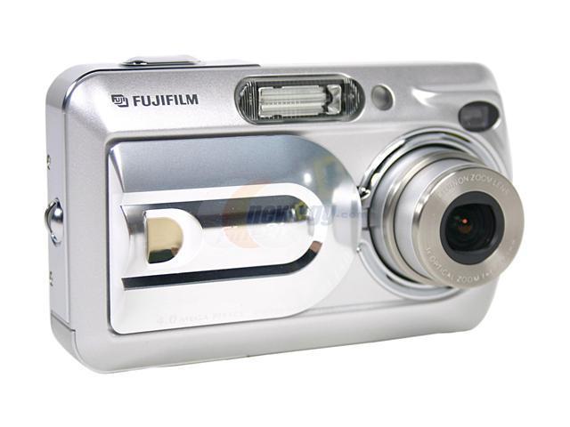 FUJIFILM FinePix A340 Silver 4.0MP Digital Camera - Newegg.com