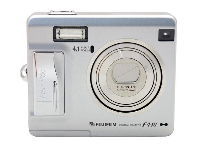 FUJIFILM Finepix F440 Silver 4.1MP 3.4X Optical Zoom Digital Camera