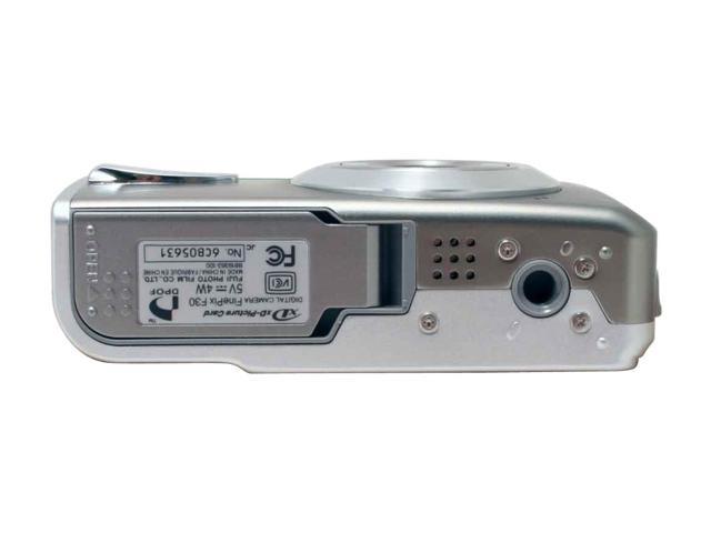 FUJIFILM FinePix F30 Silver 6.3MP Digital Camera - Newegg.com