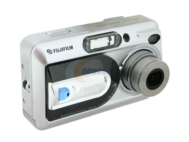 Refurbished: FUJIFILM FinePix A330 Silver 3.2 MP Digital Camera ...