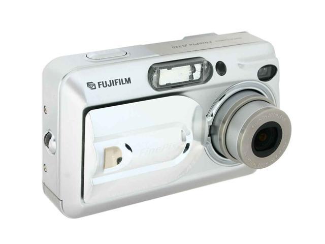 Refurbished: FUJIFILM FinePix A340 Silver 4.0 MP Digital Camera ...