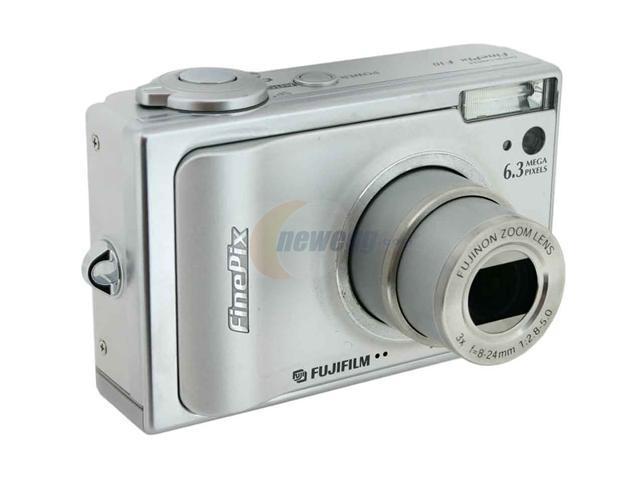 Zeg opzij Definitief Formuleren Refurbished: FUJIFILM FinePix F10 Silver 6.3 MP Digital Camera - Newegg.com