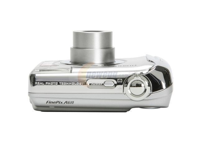FUJIFILM FinePix A610 Silver 6.3 MP Digital Camera - Newegg.com