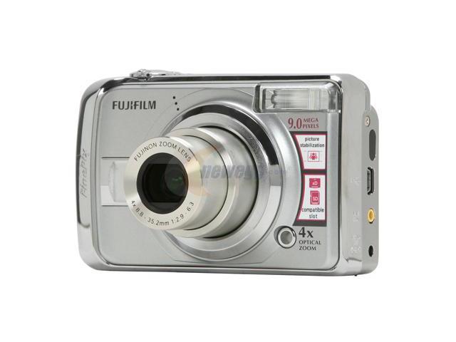 FUJIFILM Silver 9.0 Digital Camera - Newegg.com
