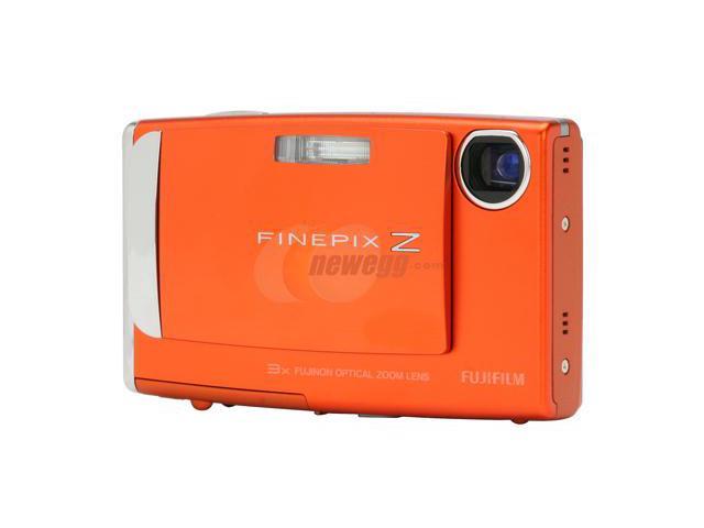 FUJIFILM FinePix Z10fd Orange 7.24 MP 3X Optical Zoom Digital Camera