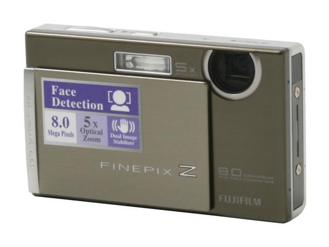 FUJIFILM Z100fd Silver 8.0 MP 5X Optical Zoom Digital Camera