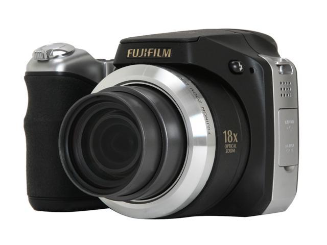 FUJIFILM FinePix S8100fd Black 10.0 MP 18X Optical Zoom 27mm Wide Angle Digital Camera -