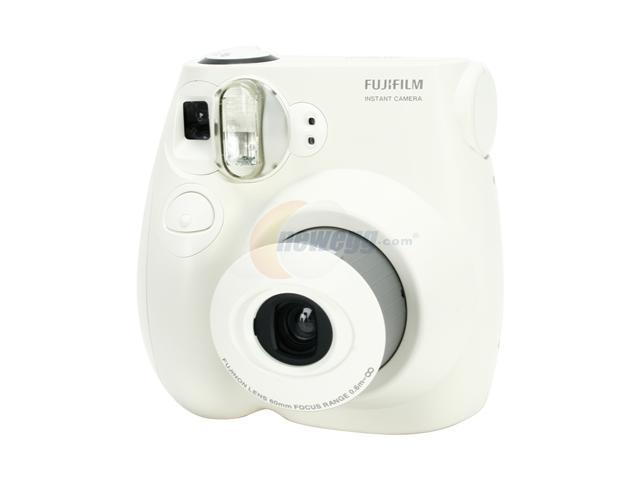 FUJIFILM Instax mini 7s White Instant Color Film Camera