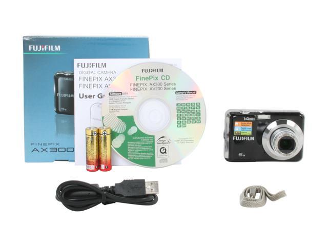 verder zonsopkomst bouwer FUJIFILM AX300 Black 14.0 MP Digital Camera - Newegg.com