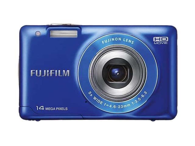 FUJIFILM JX500 Blue 14.0 MP Wide Angle Digital Camera - Newegg.com