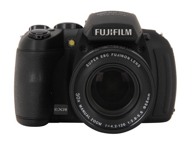 FUJIFILM HS25EXR Black 16.0 MP Wide Angle Digital Camera - Newegg.com