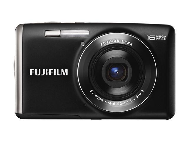 FUJIFILM FinePix JX700 Black 16 MP 26mm Wide Angle Digital Camera 