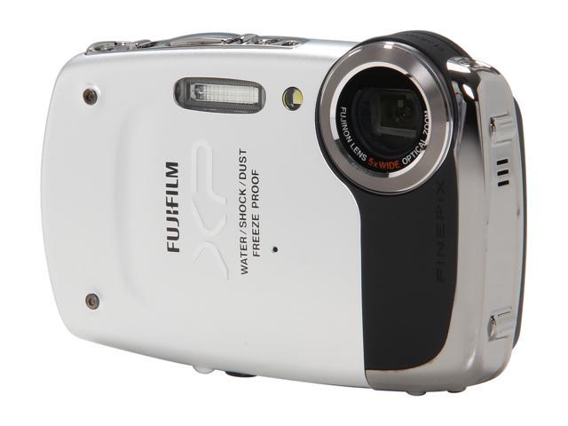 FUJIFILM FinePix XP20 Silver 14.2 MP 5X Optical Zoom Waterproof Shockproof Digital Camera