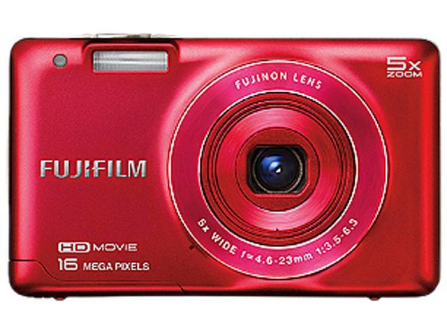 Fujifilm FinePix JX680 16 Megapixel Compact Camera - Red