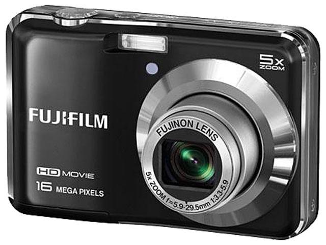 FUJIFILM FinePix AX650 Black 16 MP 5X Optical Zoom Digital Camera