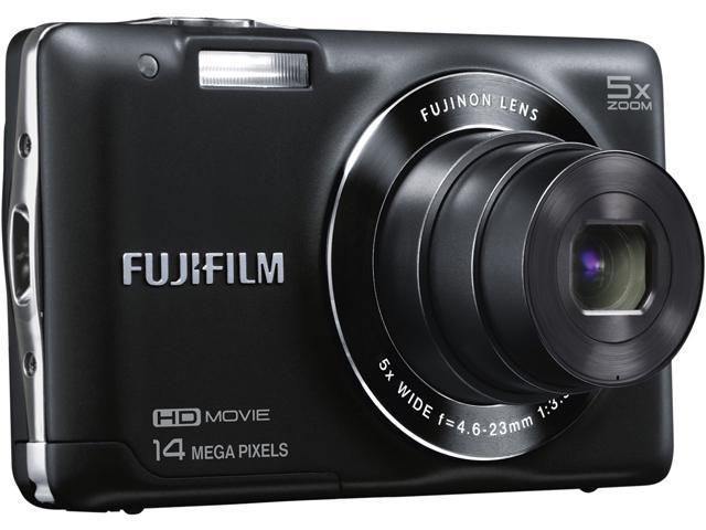 FUJIFILM FinePix JX600 Black 14 MP 26mm Wide Angle Digital Camera 