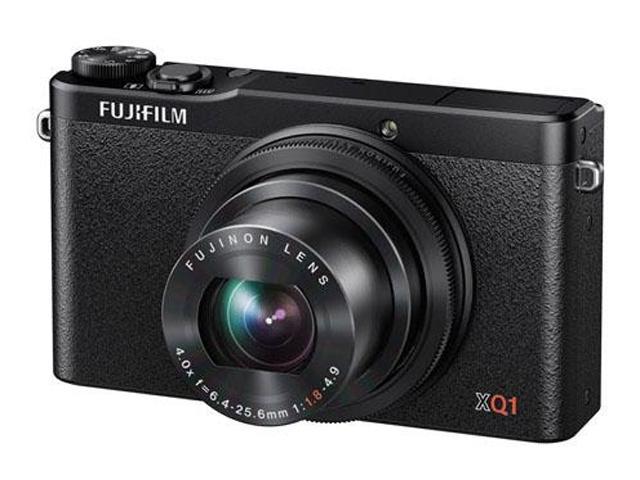 FUJIFILM XQ1 Black 12 MP 4X Optical Zoom 25mm Wide Angle Digital Camera HDTV Output