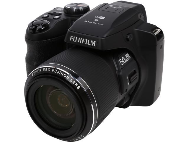 FUJIFILM FinePix S9400W Black 16.2 MP 50X Optical Zoom 24mm Wide Angle Digital Camera