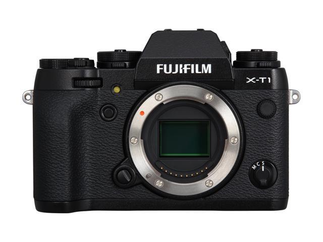FUJIFILM X-T1 16421452 Black 16.3 MP 3.0" 1040K LCD Digital Camera - Body Only